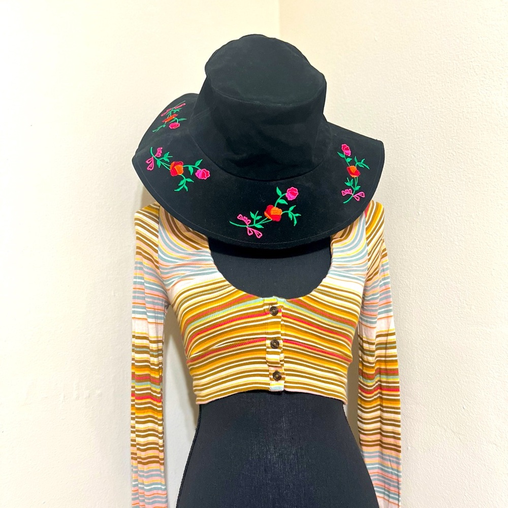 Leather hat